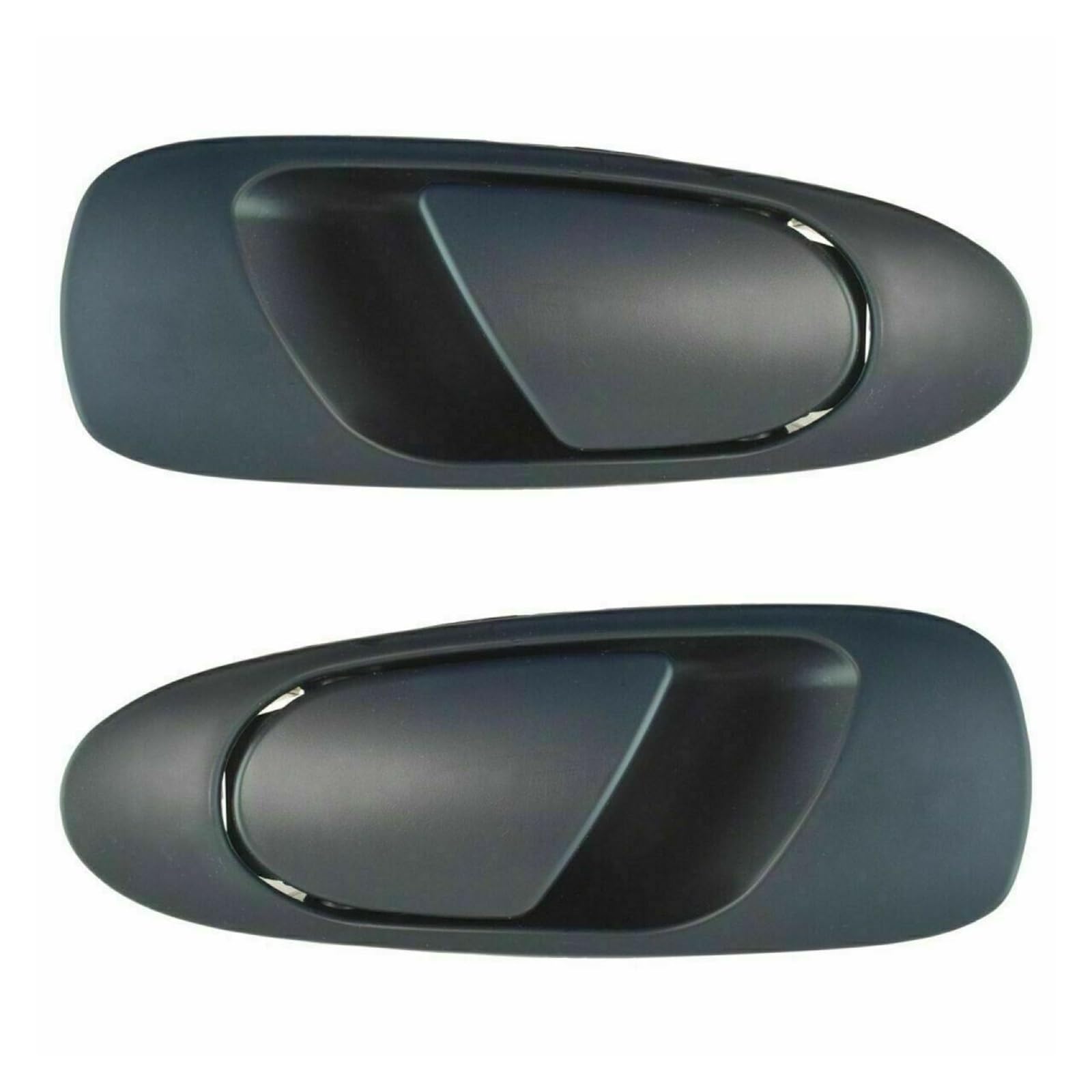 LSDSAAZA Sliding Exterior Handle Car Exterior Outside Door Handle Front Rear Pair Set for Civic 1992-1995 for Del Sol 1993-1997(Rear Pair)