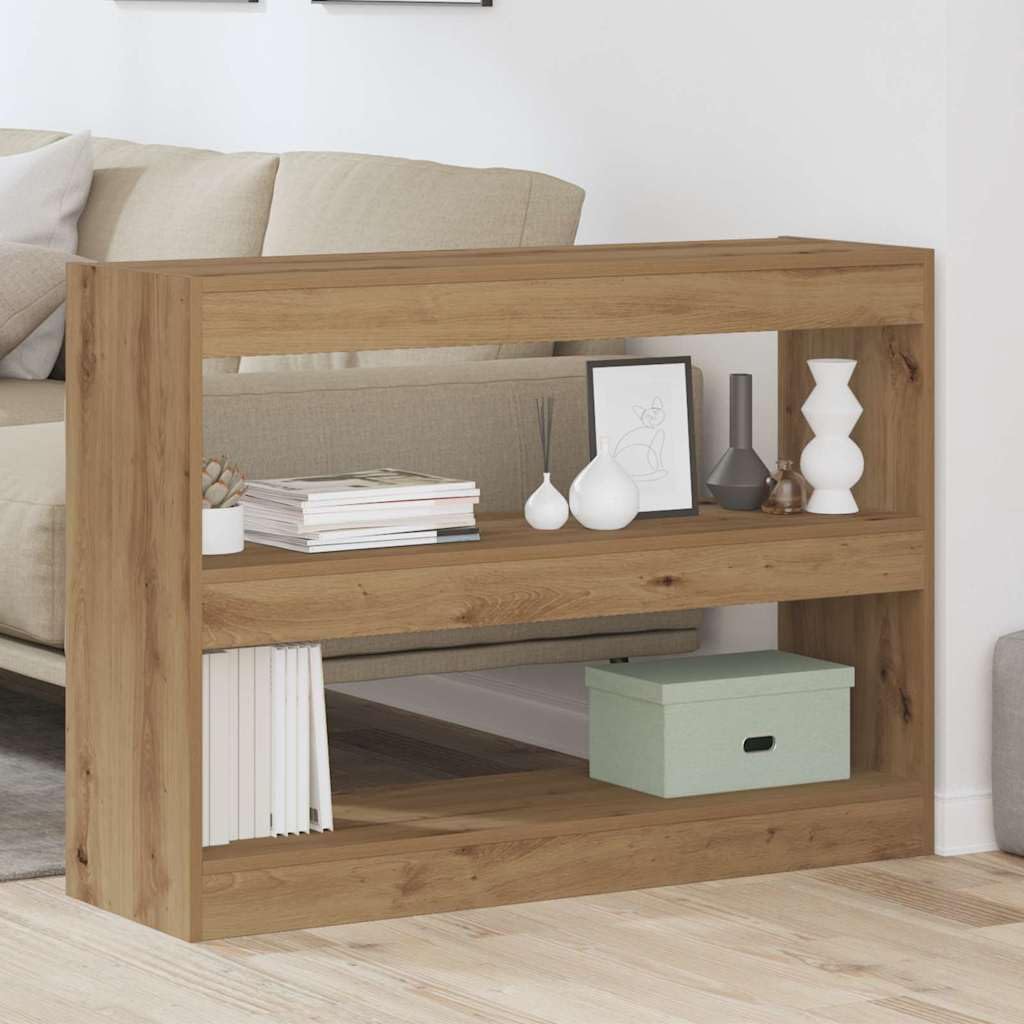 Generisch Bücherregal Artisan-Eiche 100 x 30 x 72 cm Holzwerkstoff,Möbel,Regalsysteme,Bücherregale Bücherschränke-862722