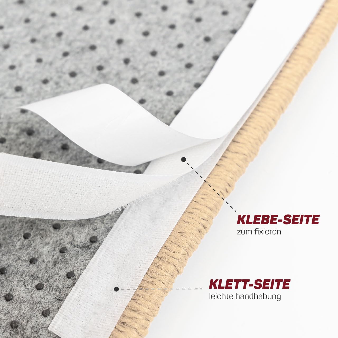 CanadianCat Company | Kratzteppich für Katzen - beige | 180 x 60 cm | Bodenläufer, Wandteppich, Wandbefestigung