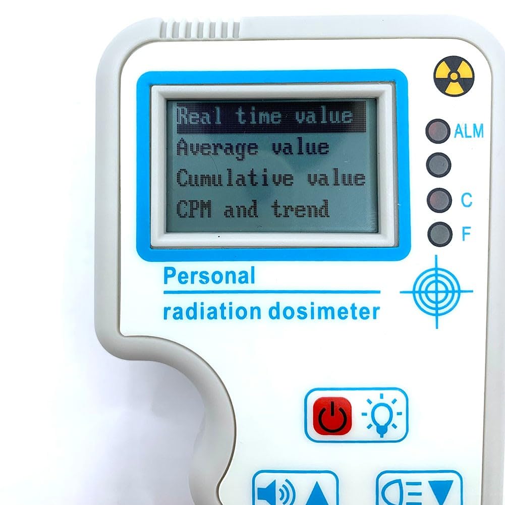 SPORTARC Geiger Contador de Radiación Nuclear Dosímetro Personal Radiactivo de Mármol Tubo J321