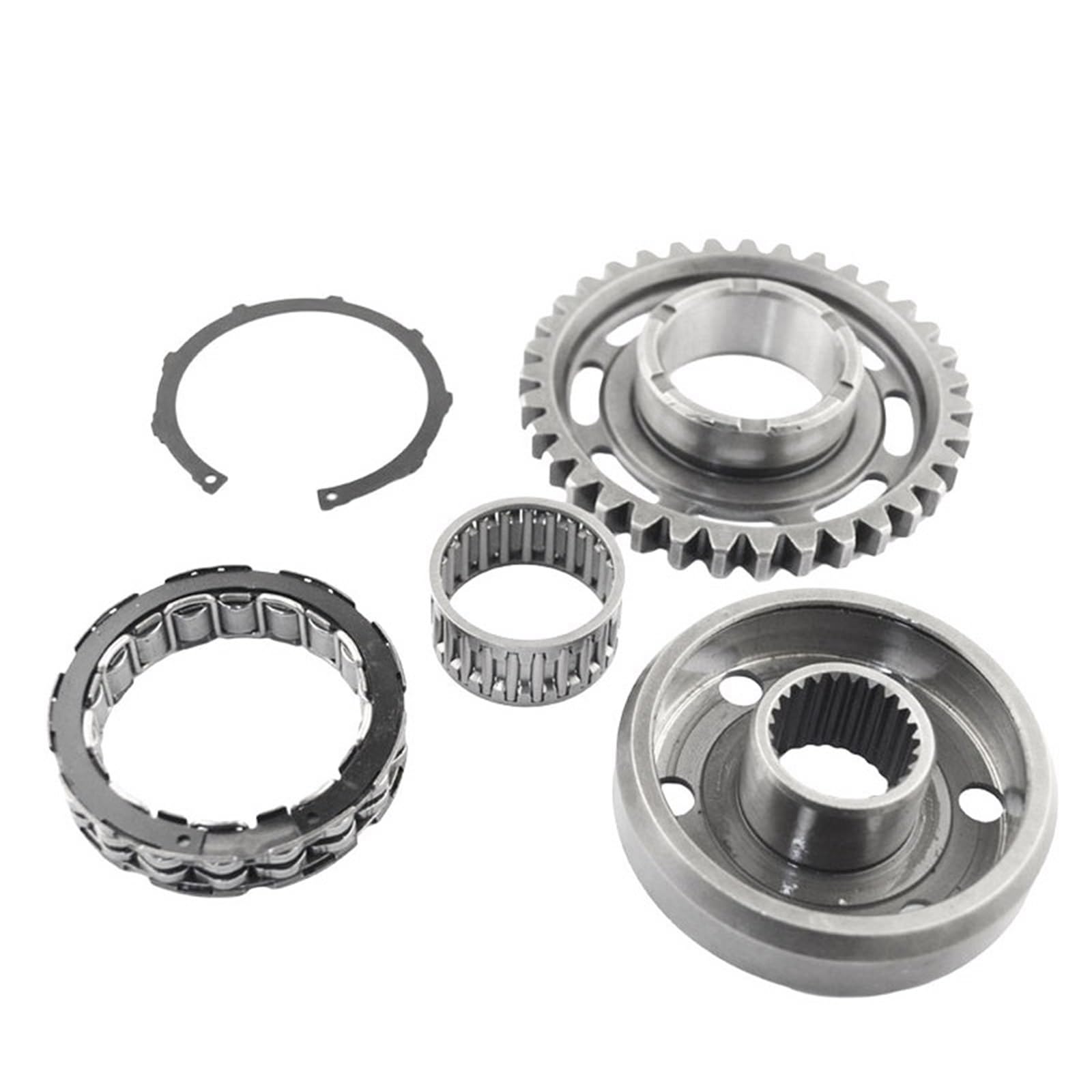 Embrague de arranque de motocicleta Kit de embrague arranque unidireccional para motocicleta Honda CRF450X CRF450 CRF 450 X 450X 2005-2009 2012-2017 olante de inercia con rodamiento unidireccional