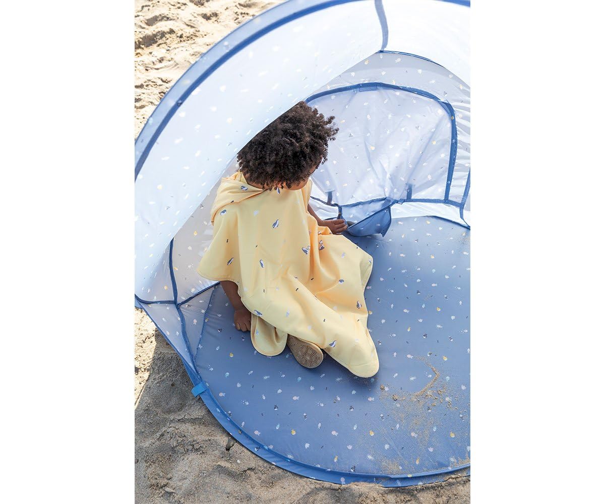 Namiot plażowy i ogrodowy dla niemowląt i dzieci | Ochrona przeciwsłoneczna Ochrona przeciwsłoneczna UPF 50+ | Pop Up parasol łatwy w instalacji i transporcie | Ryby