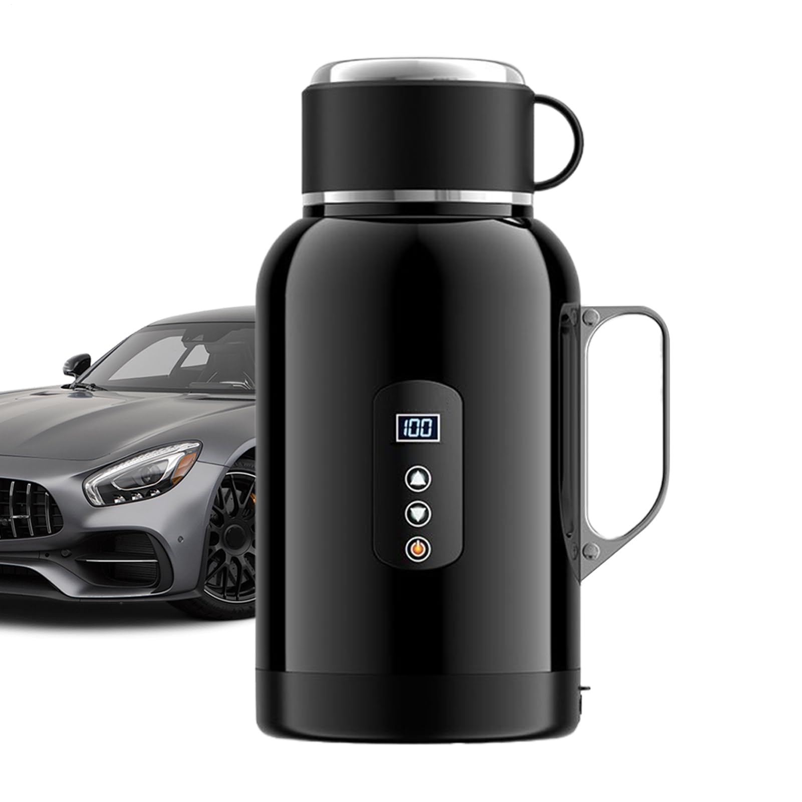 Bollitore Elettrico Acqua Calda Bollitore portatile riscaldante 1500 ml | Bollitore d'Acqua per Auto Per Tragitto Casa-Lavoro Quotidiano Campeggio Viaggi All'Aperto Viaggio Su Strada E Gui