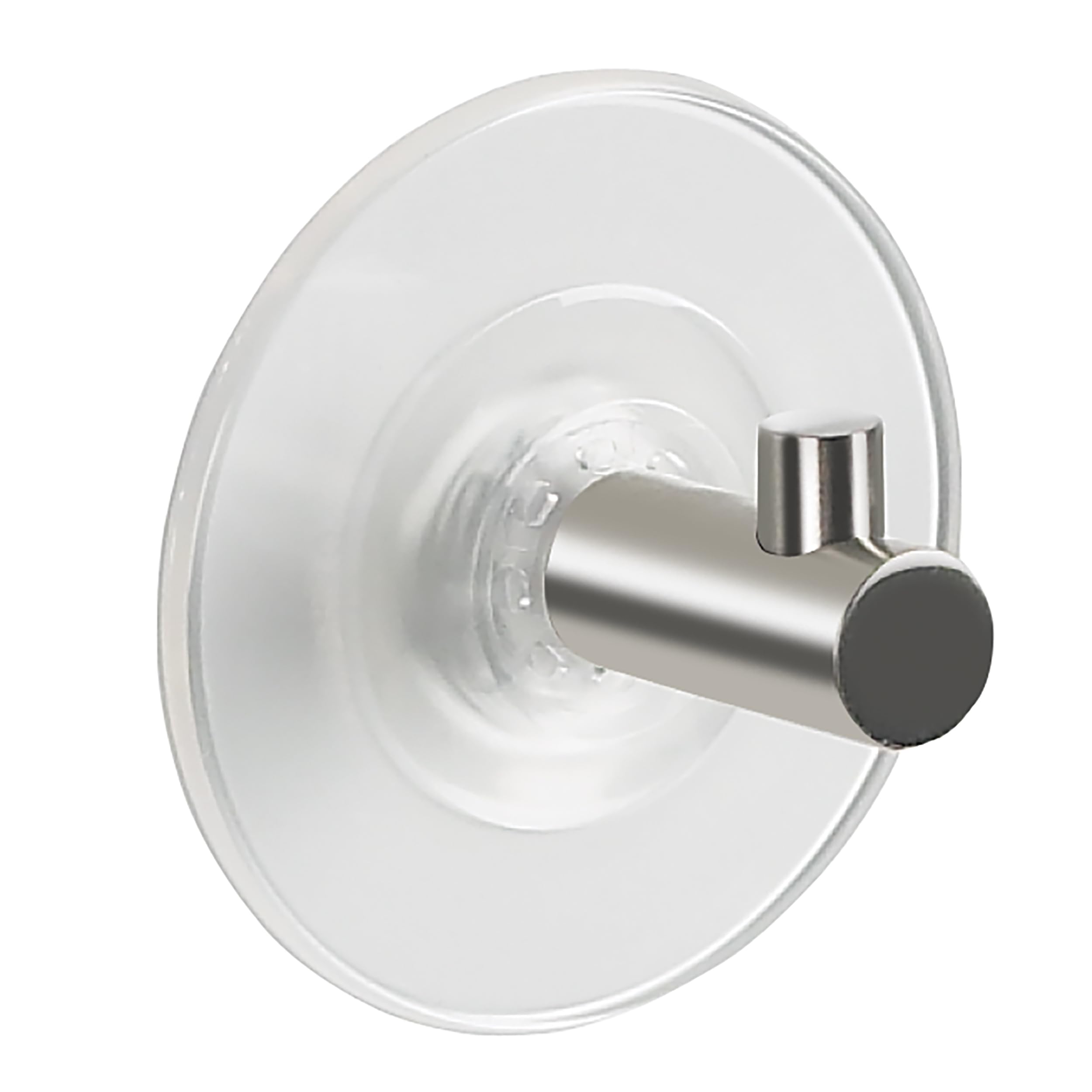 Spirella Suki Collection Suction Cup Hooks, PVC and Stainless Steel, Transparent, Material, Colour, Size