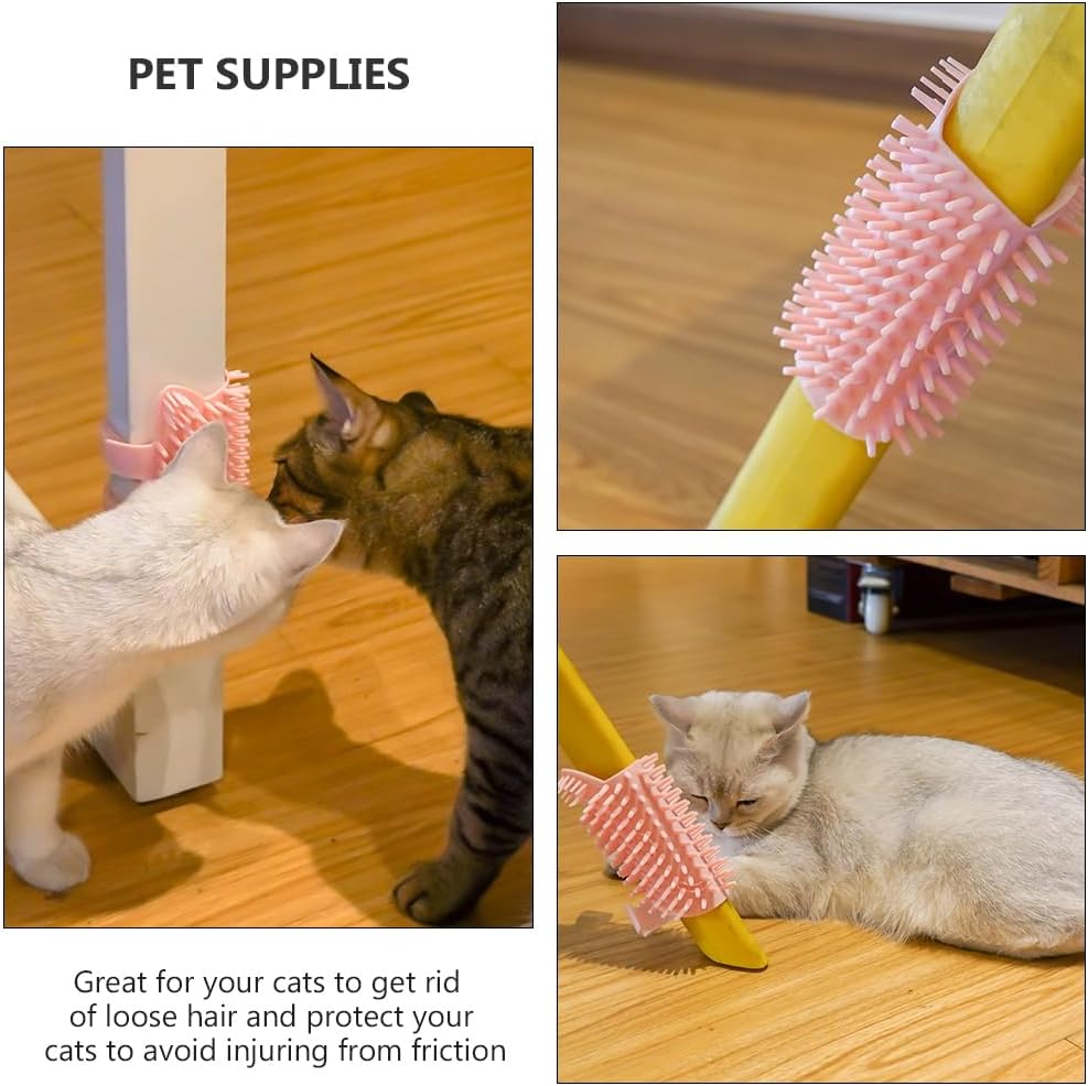 Toddmomy Itching Board Itching Device Pet Self Cat Scratching Board Kitten Grooming Brush Cat Scratch Board Silicone Massage Brush Cat Accessories Cat Scratching Toy Pet Supply Pet Products 8 61gBZ7MCvKL. AC SL1002