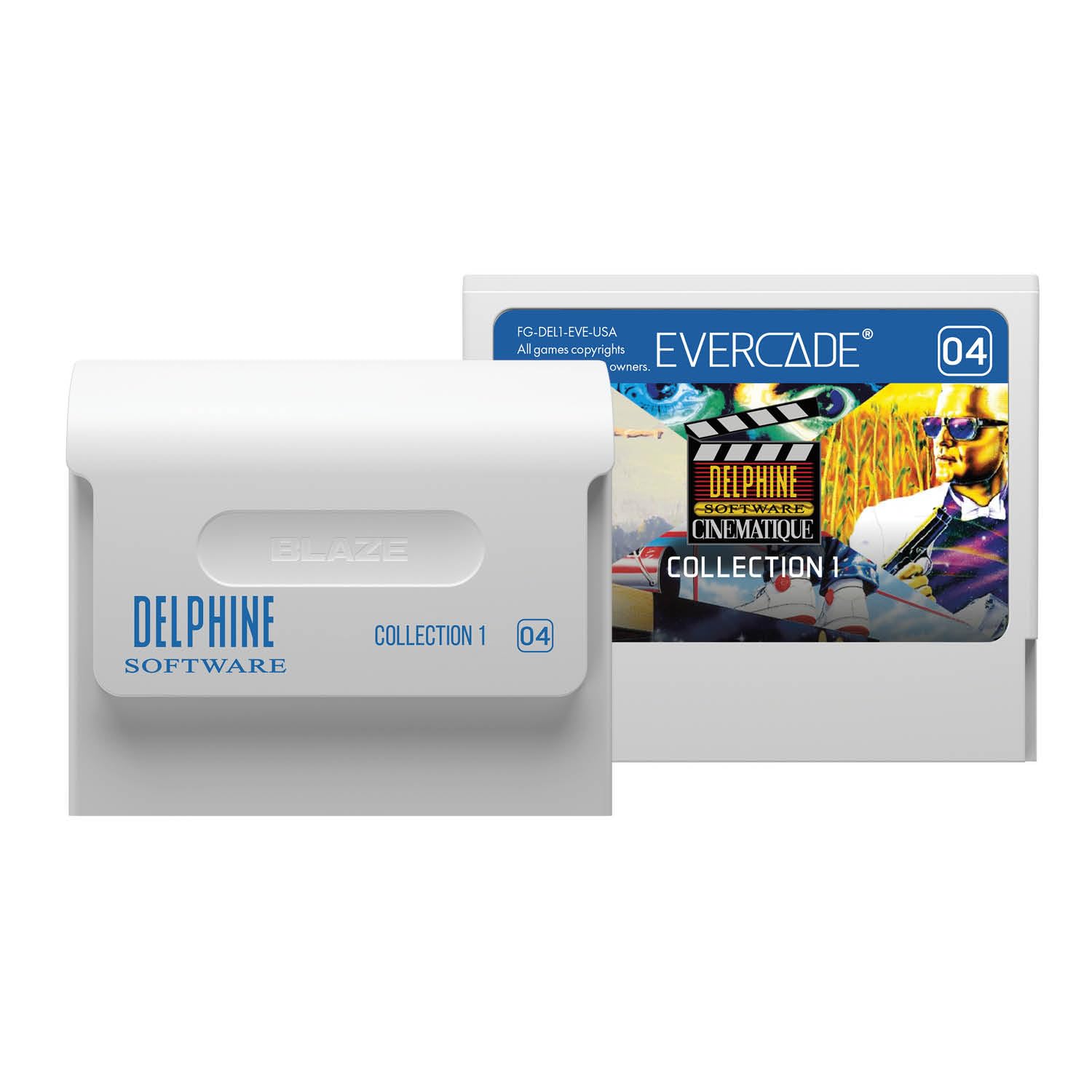 Evercade - Amiga Delphine Collection 1 - Cartouche N°04 "Home Computers"