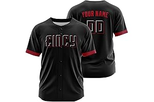 City Connect Custom Baseball Jersey for True Cincy Reds Fans