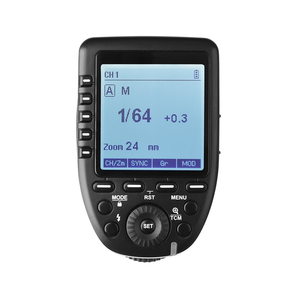Godox XproS TTL bezprzewodowy nadajnik wyzwalacza błyskowego do Sony a7 II a77 a99 ILCE-6000L a9 A7R A7RII a350 DSC-RX10