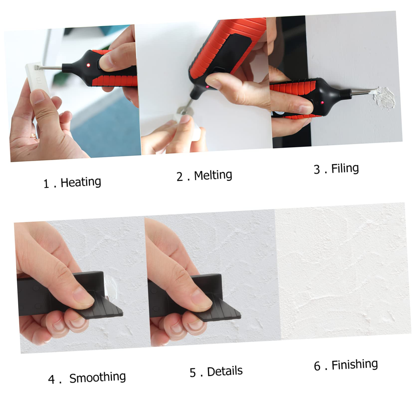 Cabilock Hardwood Floor Filler Repair Kit Repair Set Wood Floor Scratch Remover Vinyl Floor Scratch Repair Tool 11 Colors