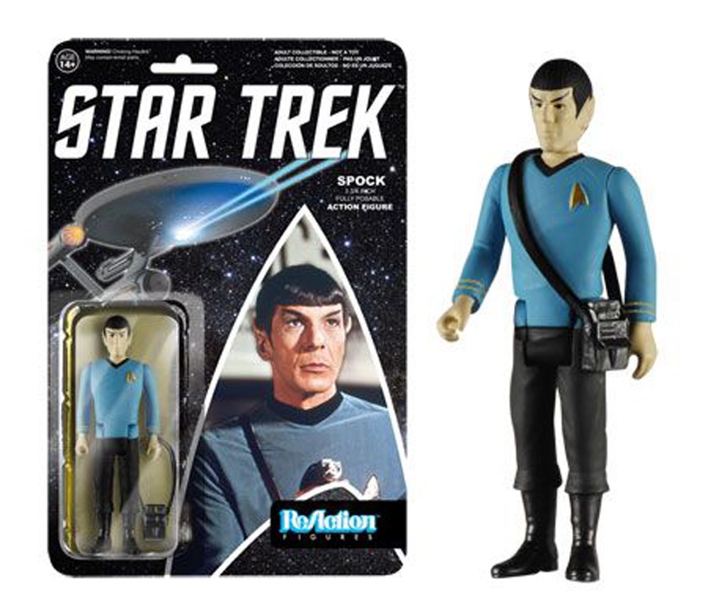 Funko 018488 Reaction: Star Trek Spock Figure Action Figure, 9,5