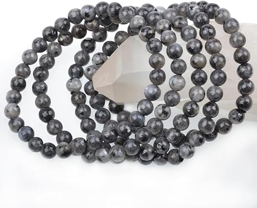 Vista 74 de MASSIVE BEADS Pulsera elástica de yoga hecha a mano con piedra natural, cristal curativo, energía, regalos para adultos unisex de 0.157 in, 0.236