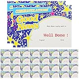 HOMOCONO 100 Blatt Urkunden für Farbigem Papier Kleine Zertifikate zur Selbstwertsteigerung und Schülerauszeichnung für Schulprodukte