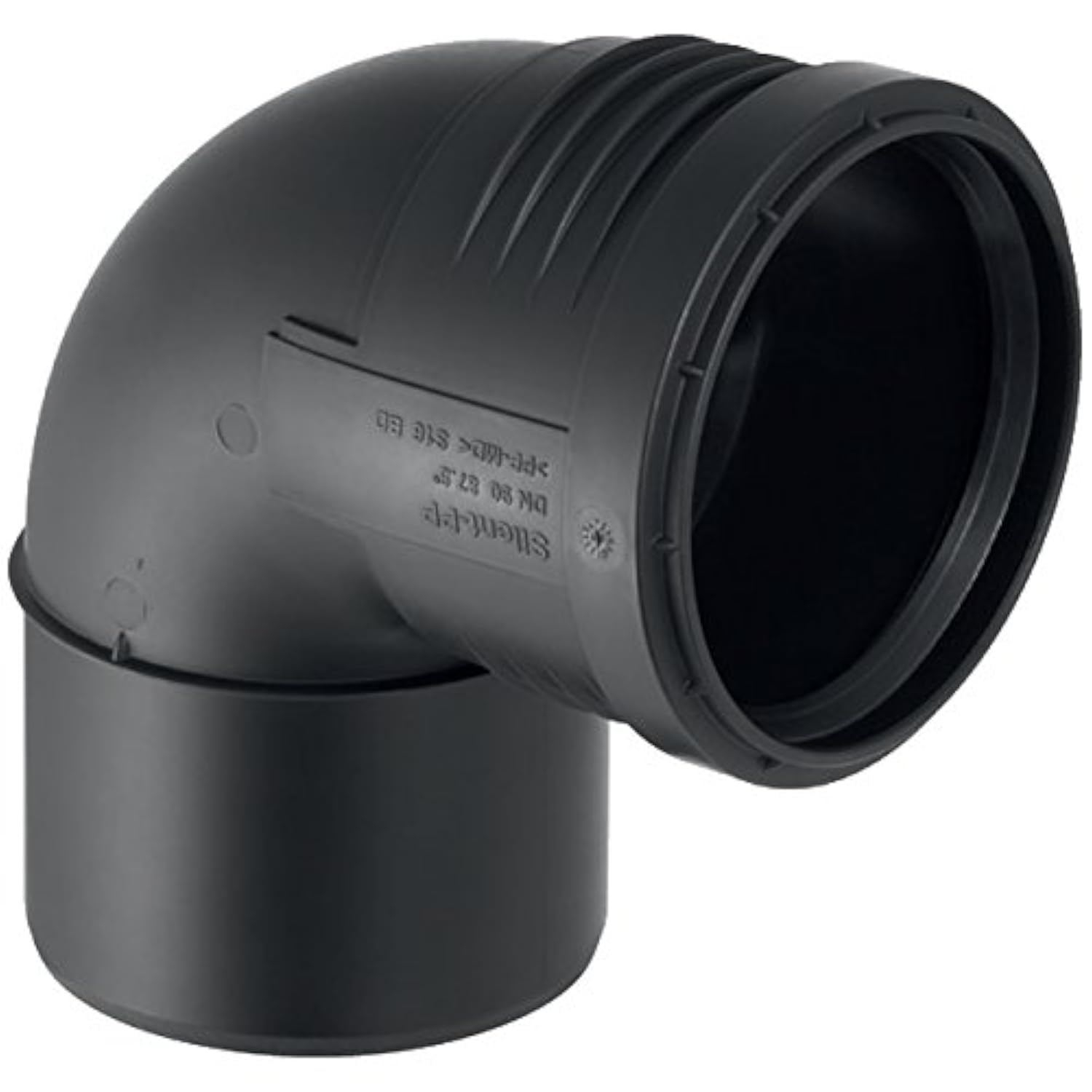 Geberit Silent-PP 390224141 Pipe Bend with Sleeve 87.5 Degrees DN 50