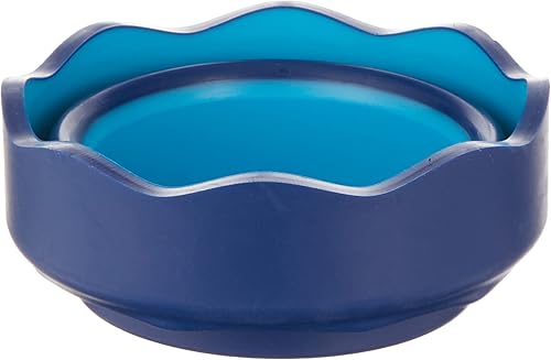 Miniatura 2 de Faber Castell - Vaso de plástico Click and Go, color azul