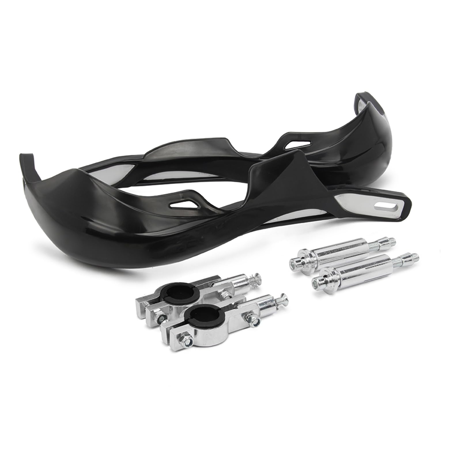 Paramani Moto per Triumph Street Twin/Speed Twin 900/Street Twin MJ., Paramani Antivento Protezione per La Maniglia del Manubrio Paramani per Manubrio Moto,A Black