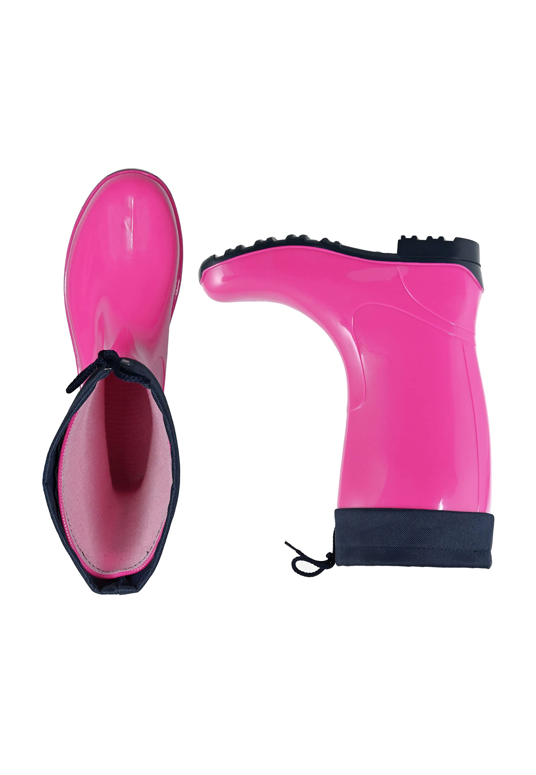 Regenliebe Botas Wellington de FieselRAIN para mujer, botas de lluvia, eje largo