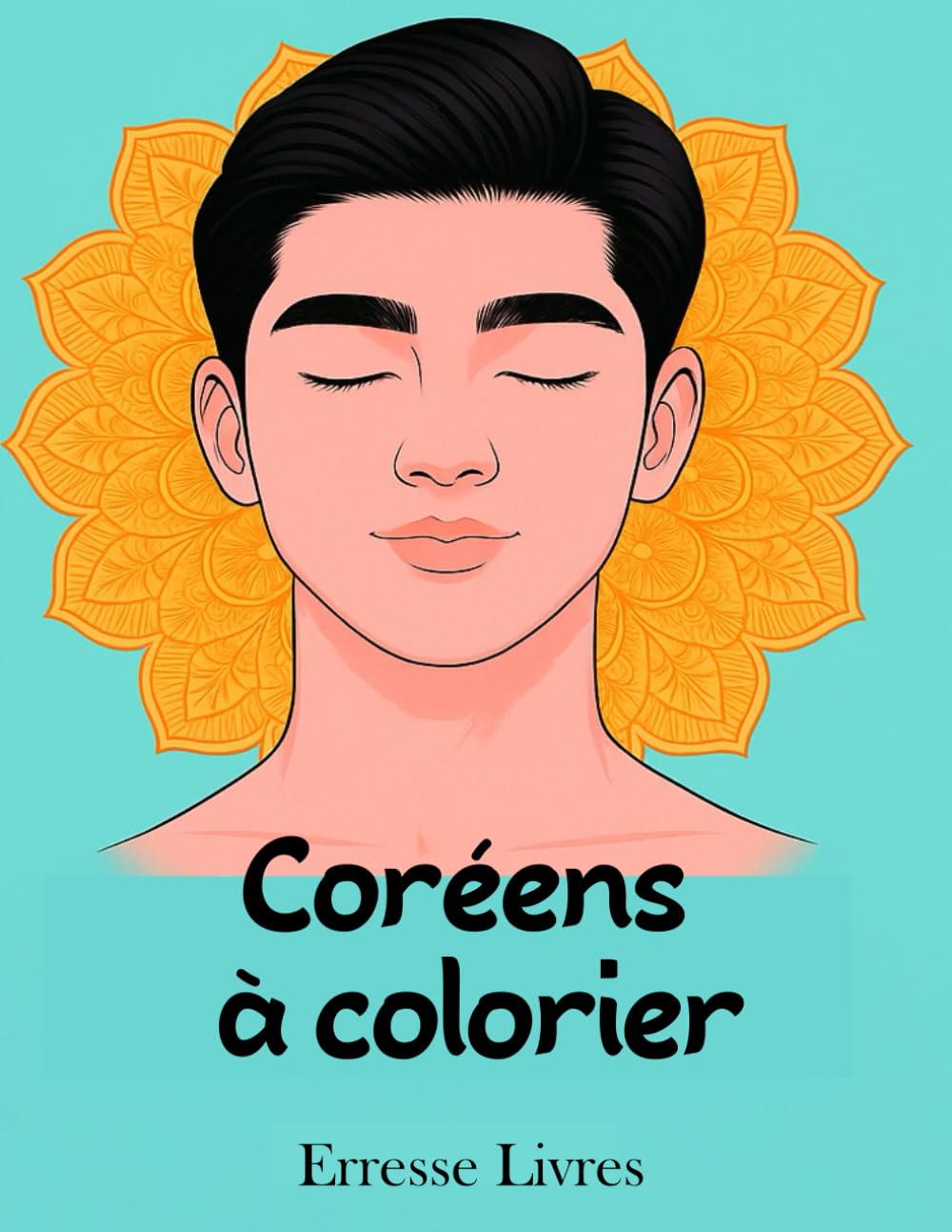 CORÉENS À COLORIER: Des gars parfait à colorier…sans stress! Coloriages de mandalas.