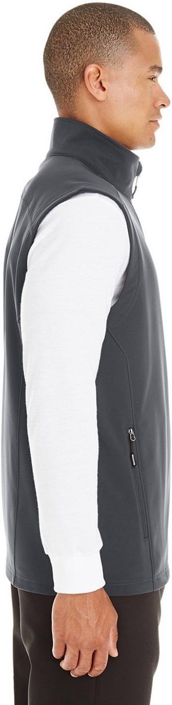 Men's Cruise Two-Layer Fleece Bonded Soft Shell Vest XL CARBON