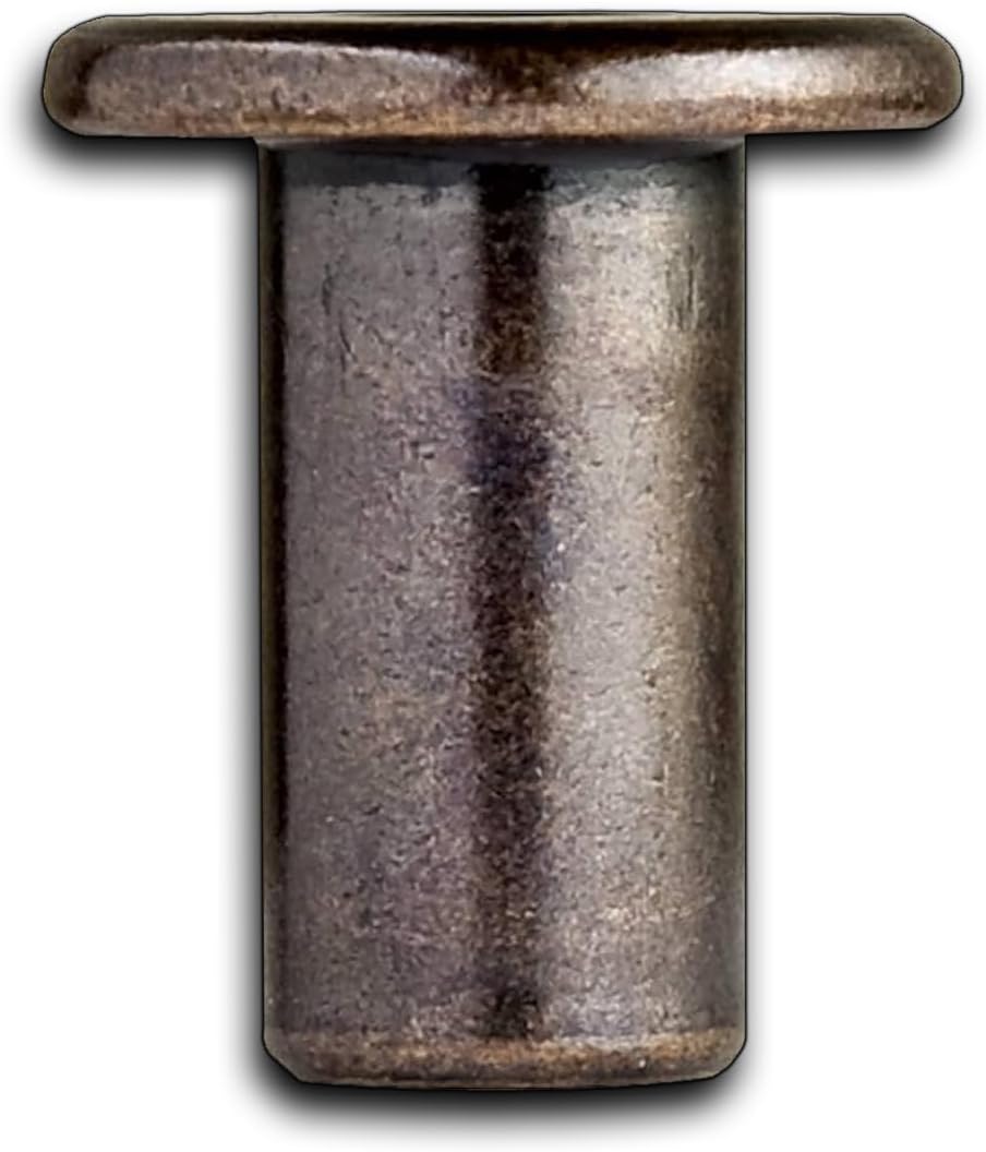 Knob Deals 1/4-20 Joint Connector Nut, Hex Drive, 17mm Head (Bronze Finish) - 100 Pack