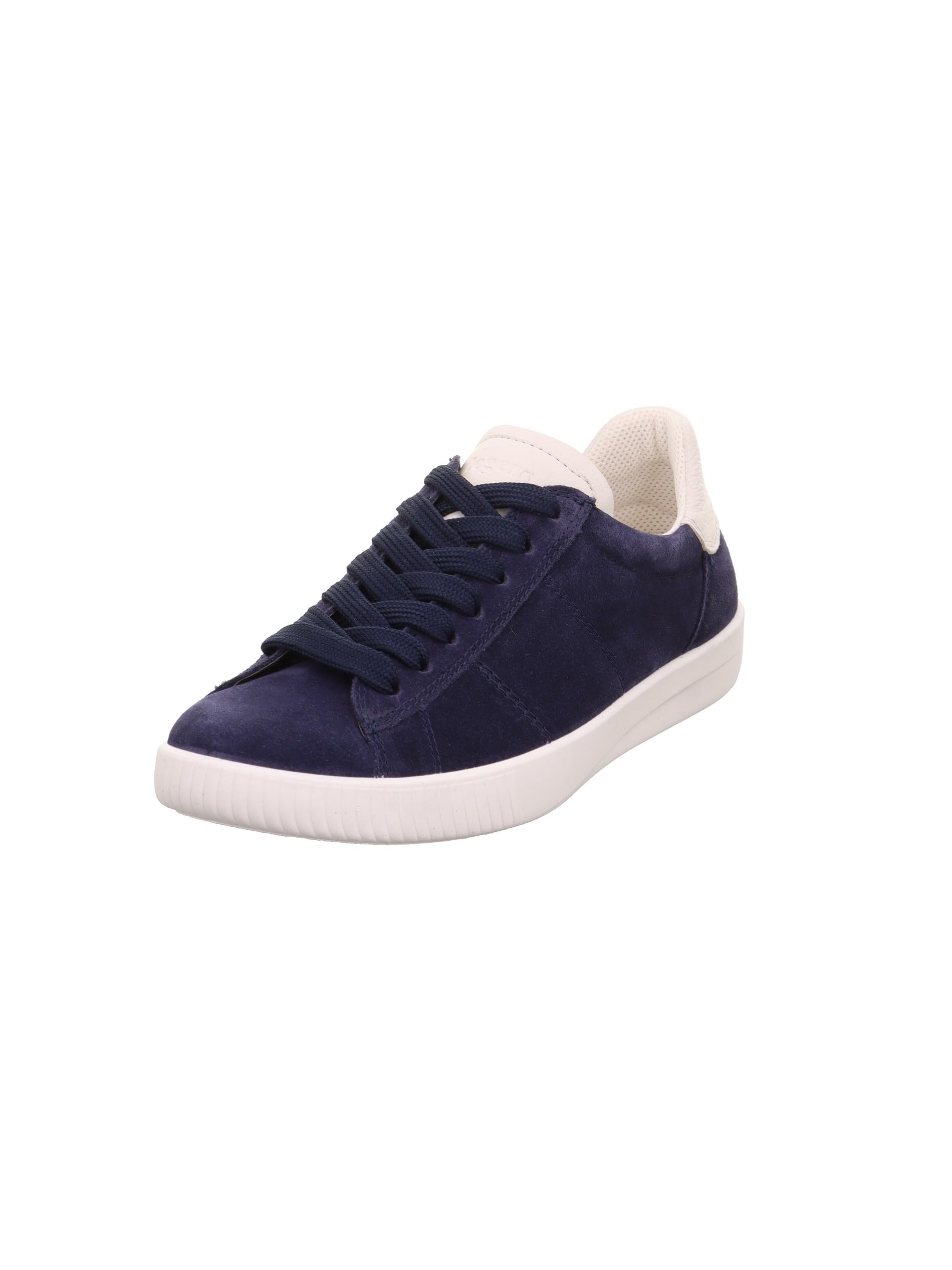Legero Silence Navy Womens lacing shoes 2000370-8300 in a Plain Suede Leather in Size 4.5