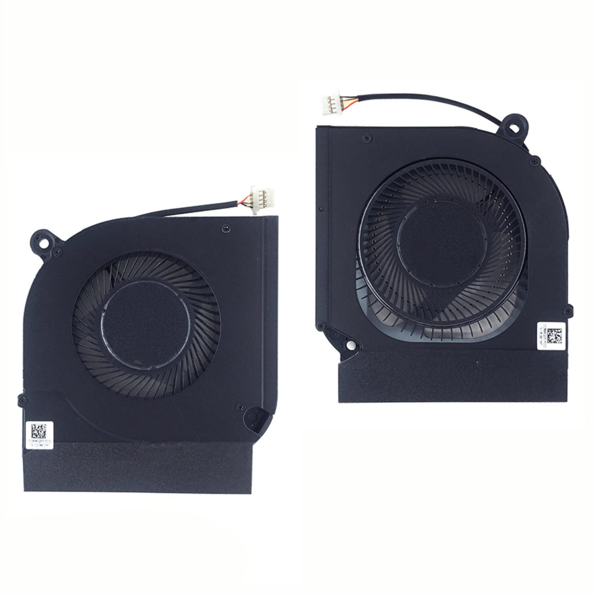 Fleshy Leaf New CPU + GPU Cooling Fan Replacement for Acer Predator AN515-55 AN515-44 AN515-56 AN515-57 AN515-45 AN517-41 AN517-52 AN517-53 AN517-54