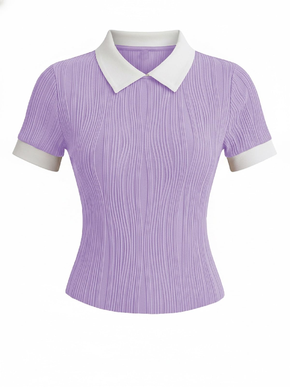 Tshirt for Woman | Collared Tshirt for Womens |Tops for Women Western |Plus Size Workwear Top for Office & Casual Wear |Womens Tops