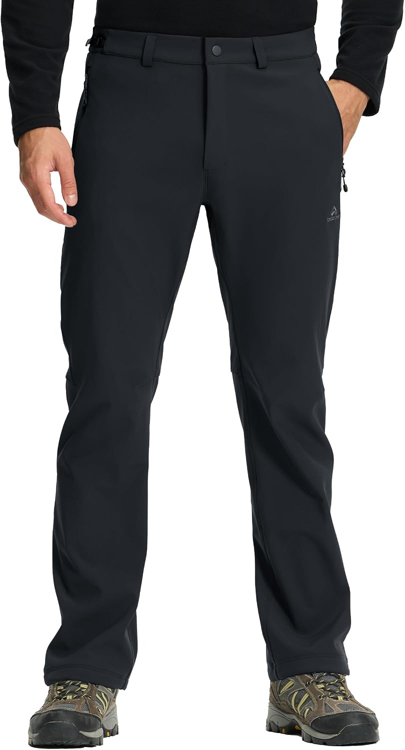 Pioneer Camp Men’s Hiking Pants Nylon Stretch Lightweight Quick Dry Water Resistant Outdoor Pants Fishing Climbing Travel
