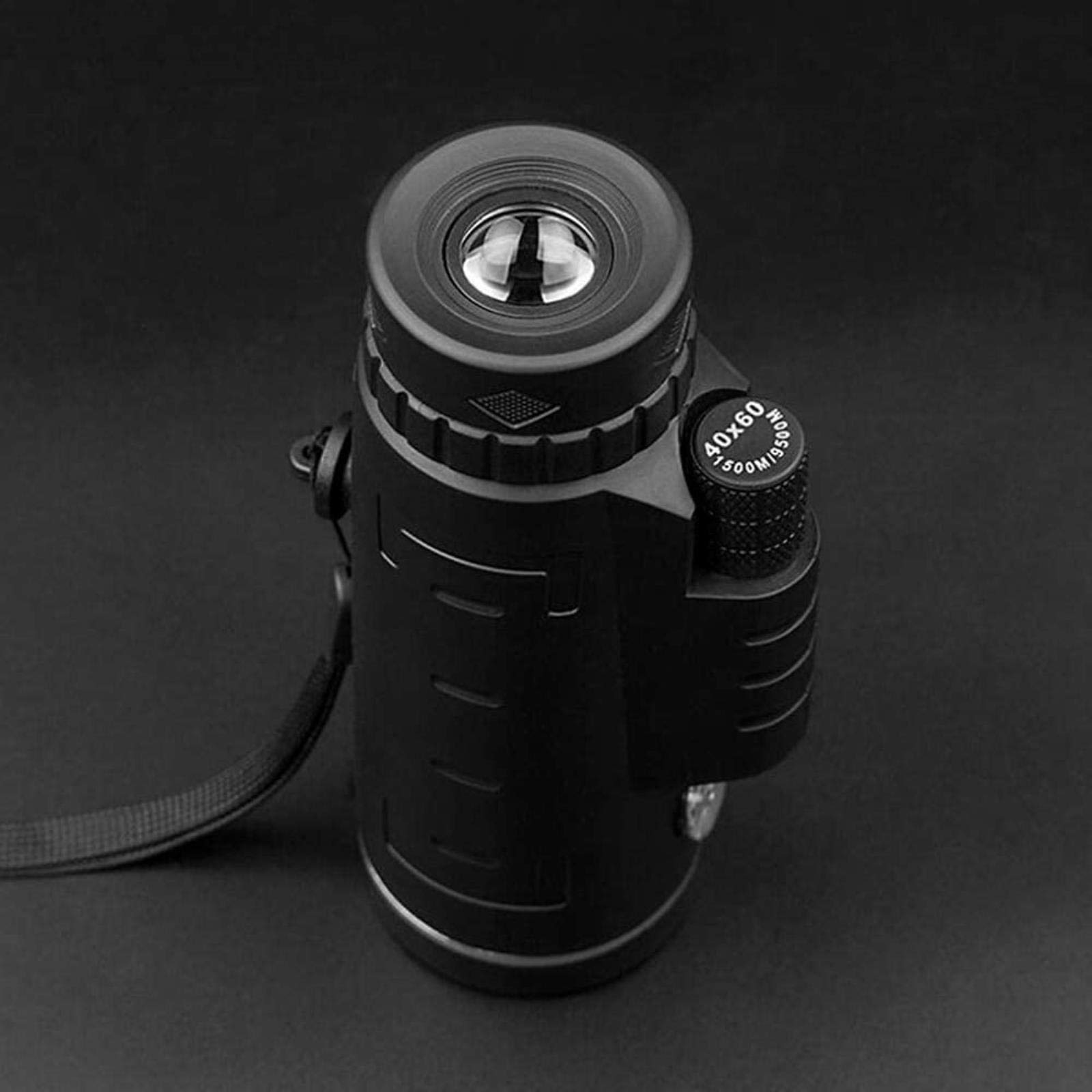 Binoculares Alta Potencia, telescopio monocular monocular 40x60 Alto observación Aves con trípode observación Aves Camping Interior/Exterior