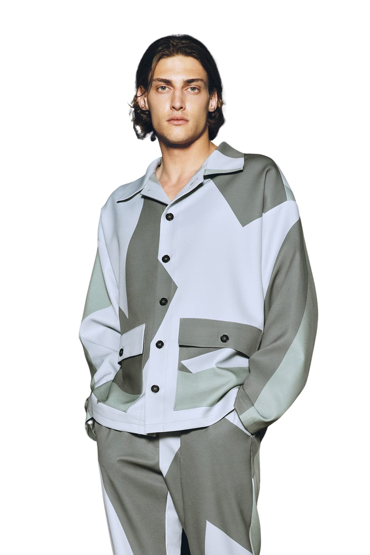 Trendyol Man Regular fit Puffer Shirt Collar Woven Jacket