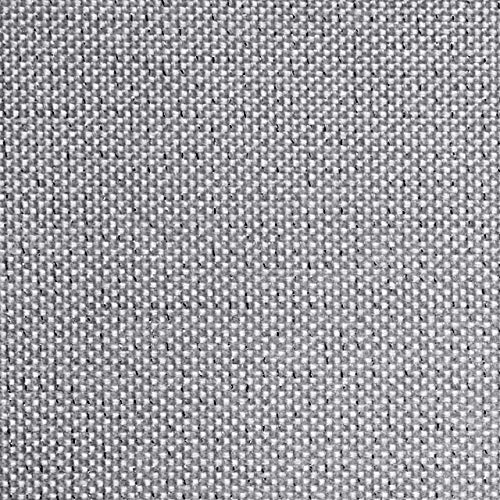 Eurofirany Curtain with Eyelets in Steel Grey Plain Shimmering with Silver Thread 220 g/m2 140 x 250 cm 1 Piece Classic glamour modern living room bedroom - Image 4