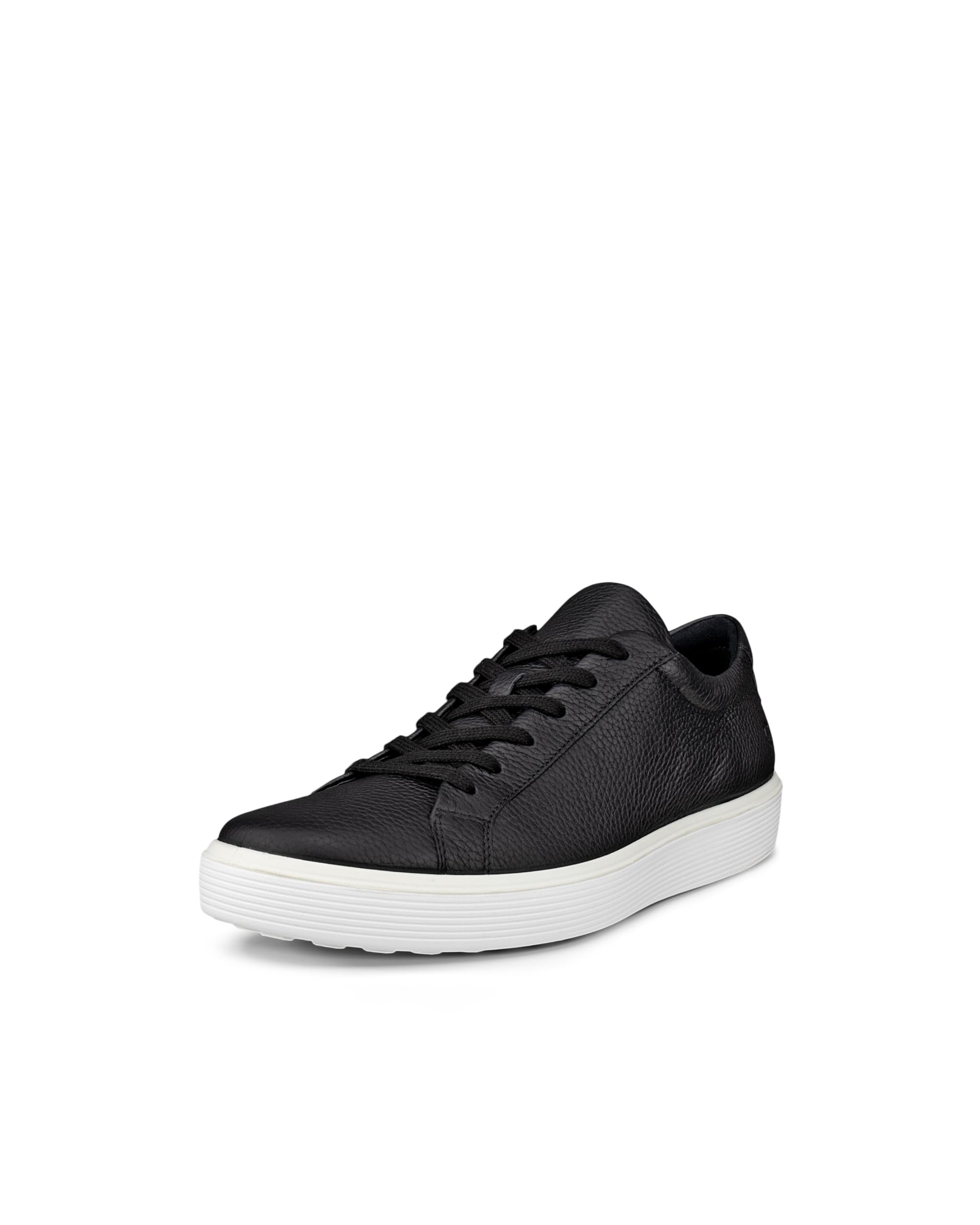 ECCO Mens Soft 60 Court Trainers Black 9-9.5 UK