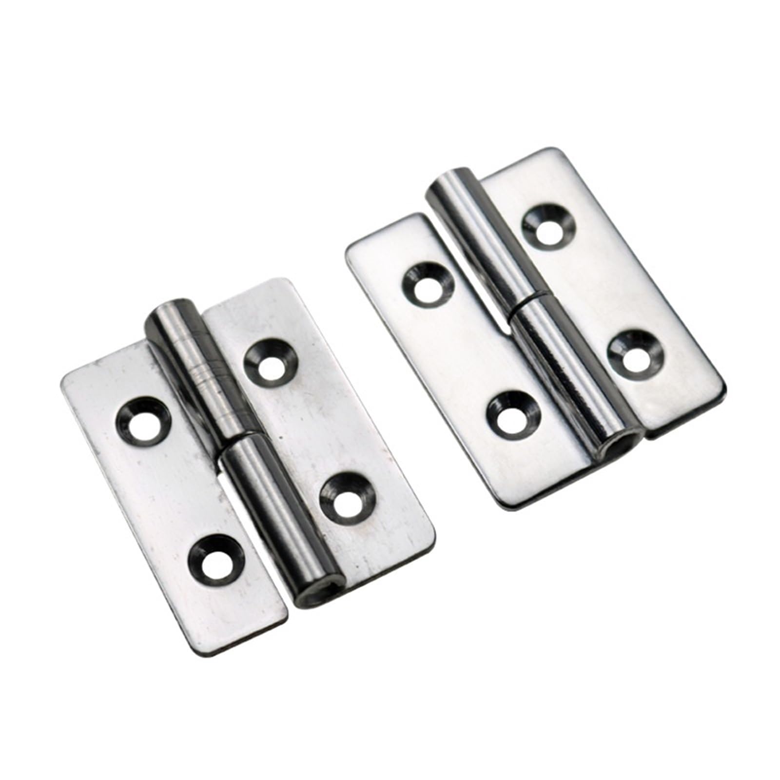 Kdhcvkz Right 1Pcs 1.5 Inch Removable 304 Stainless Steel Hinge Industrial Cabinet Door Hinge(Right)