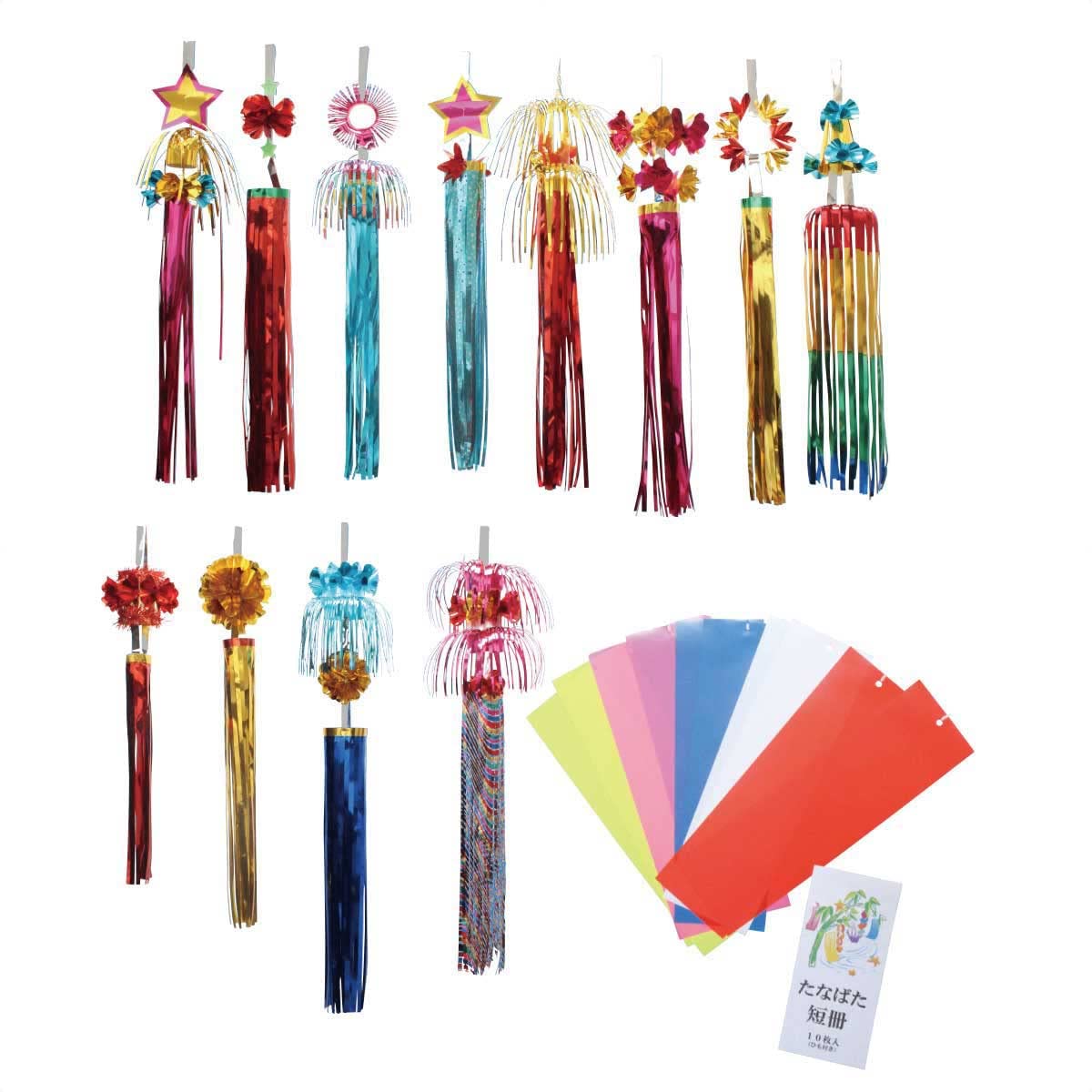 Amazon | 七夕飾りセット 大 【 七夕 飾り 装飾 店舗 ディスプレイ