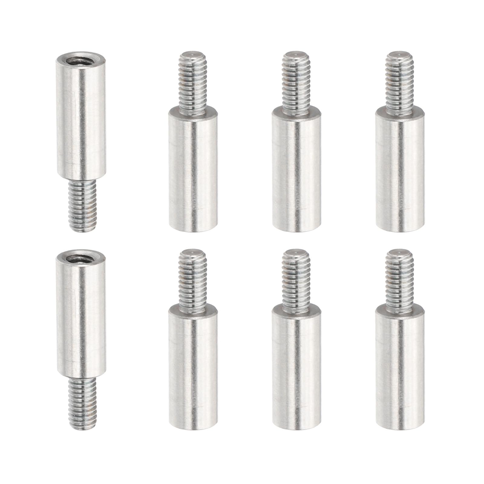 PATIKIL 8 Pcs M3x11+6mm Stainless Steel Standoff Extension Posts Screws,Metric Male Female Thread Adapters Spacer for PCB,Quadcopter Drone,Computer & Circuit Board Assortment Kit