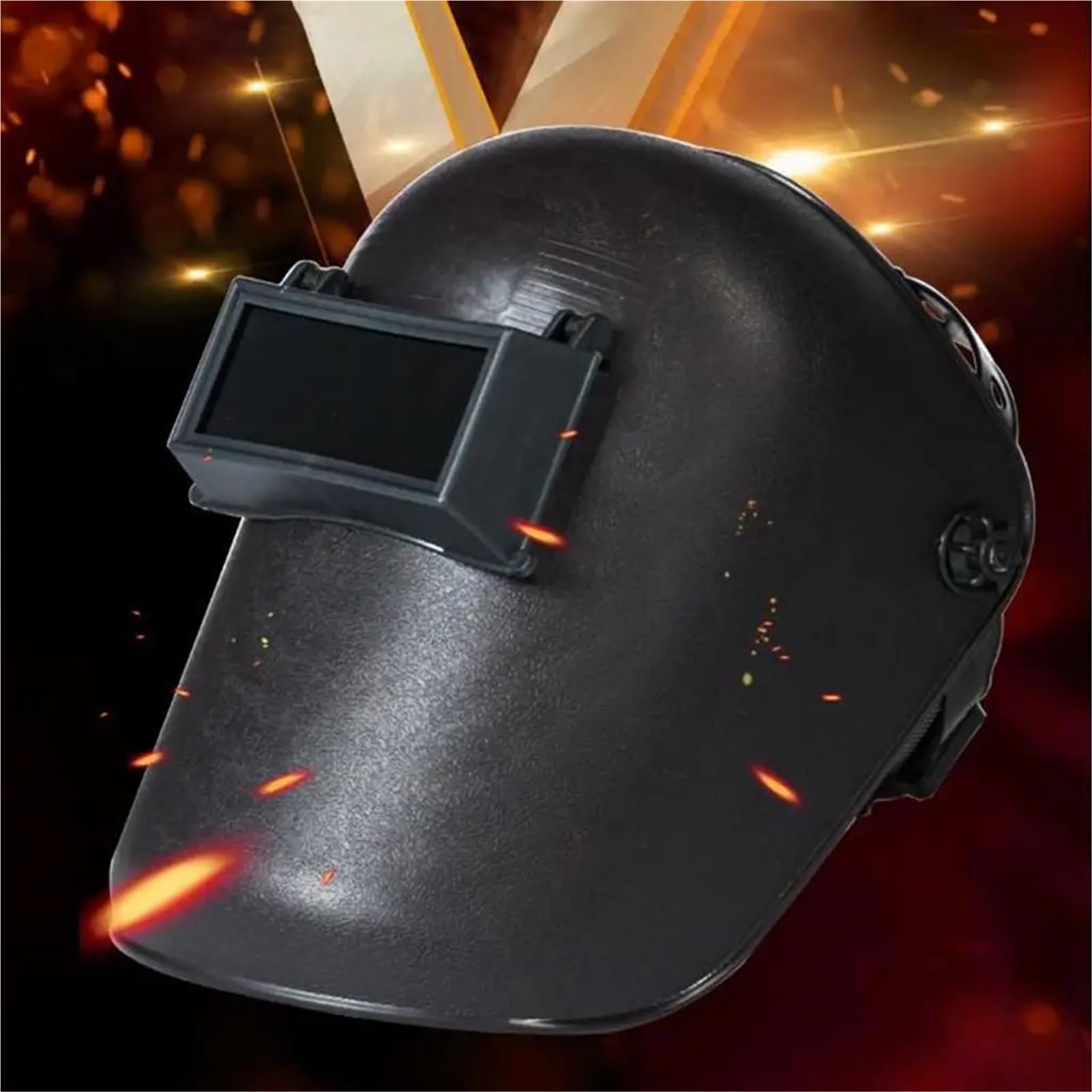 Casque Soudure, Casque de Soudure Masque de soudage, Teinte 8, Cagoule de Protection Rabattable, Casque, Masque Facial Industriel for soudeurs, Outils de Protection de soudage