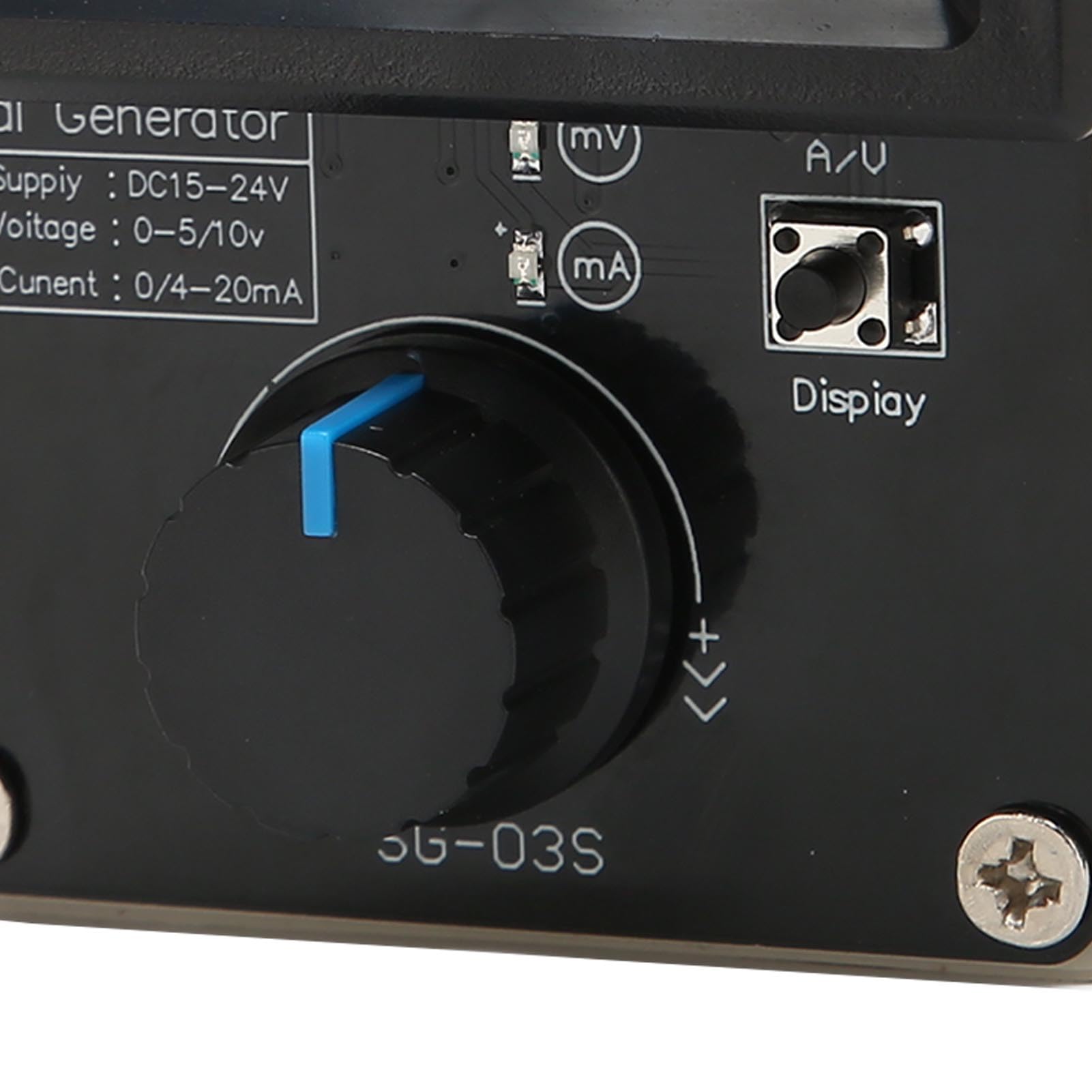 Generatore di Segnale 4-20 MA Regolabile, Simulatore Analogico di Tensione di Corrente con Display a 3 Cifre, Sorgenti di Segnale 0-10 V/0-22 MA per la Regolazione del Valore