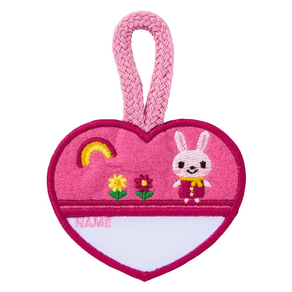 Amazon | ミノダ funnyZOO タオル用ひも付きワッペン うさぎ K01I5903