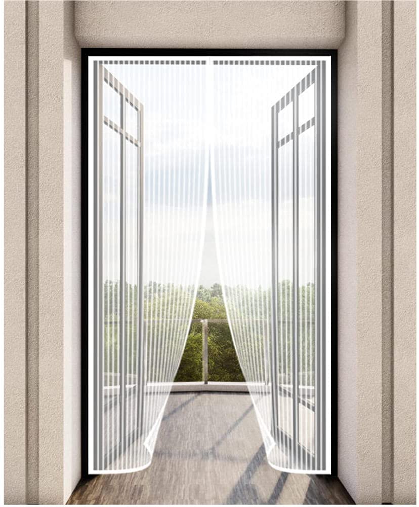 CGUOZI Magnétique Moustiquaire Porte 170 X 180 Cm Rideau Anti