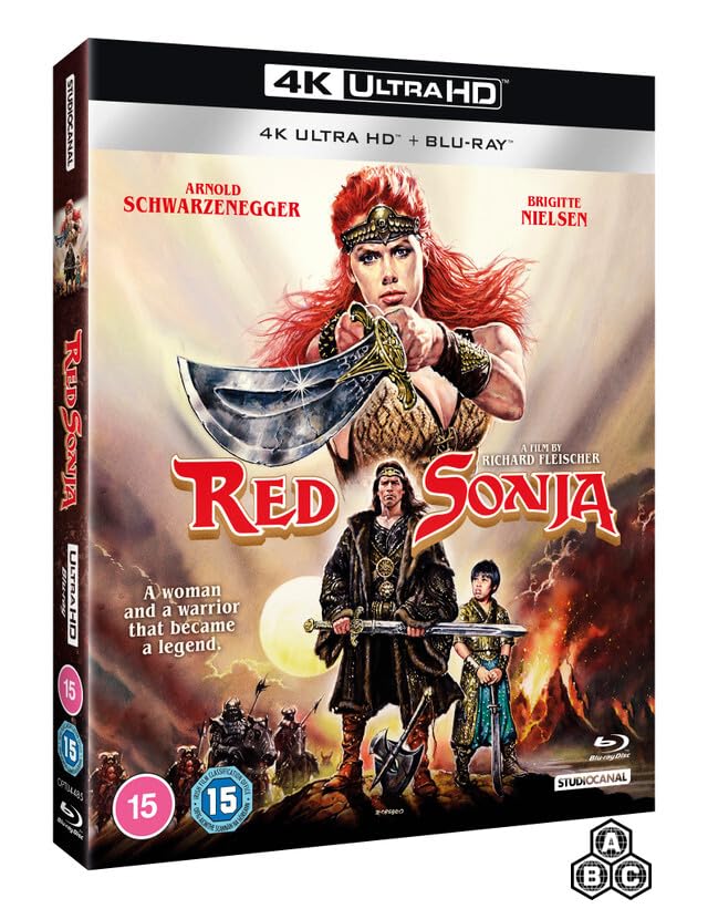 Red Sonja 4K UHD + Blu-ray (Region Free)