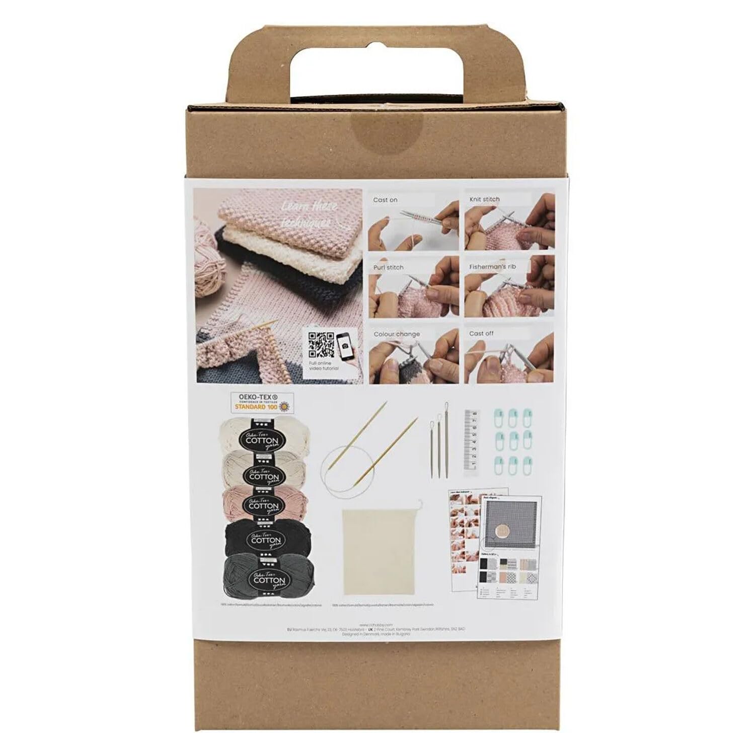 CREATIV DISCOUNT Starter Bastelset Stricken - DIY Set