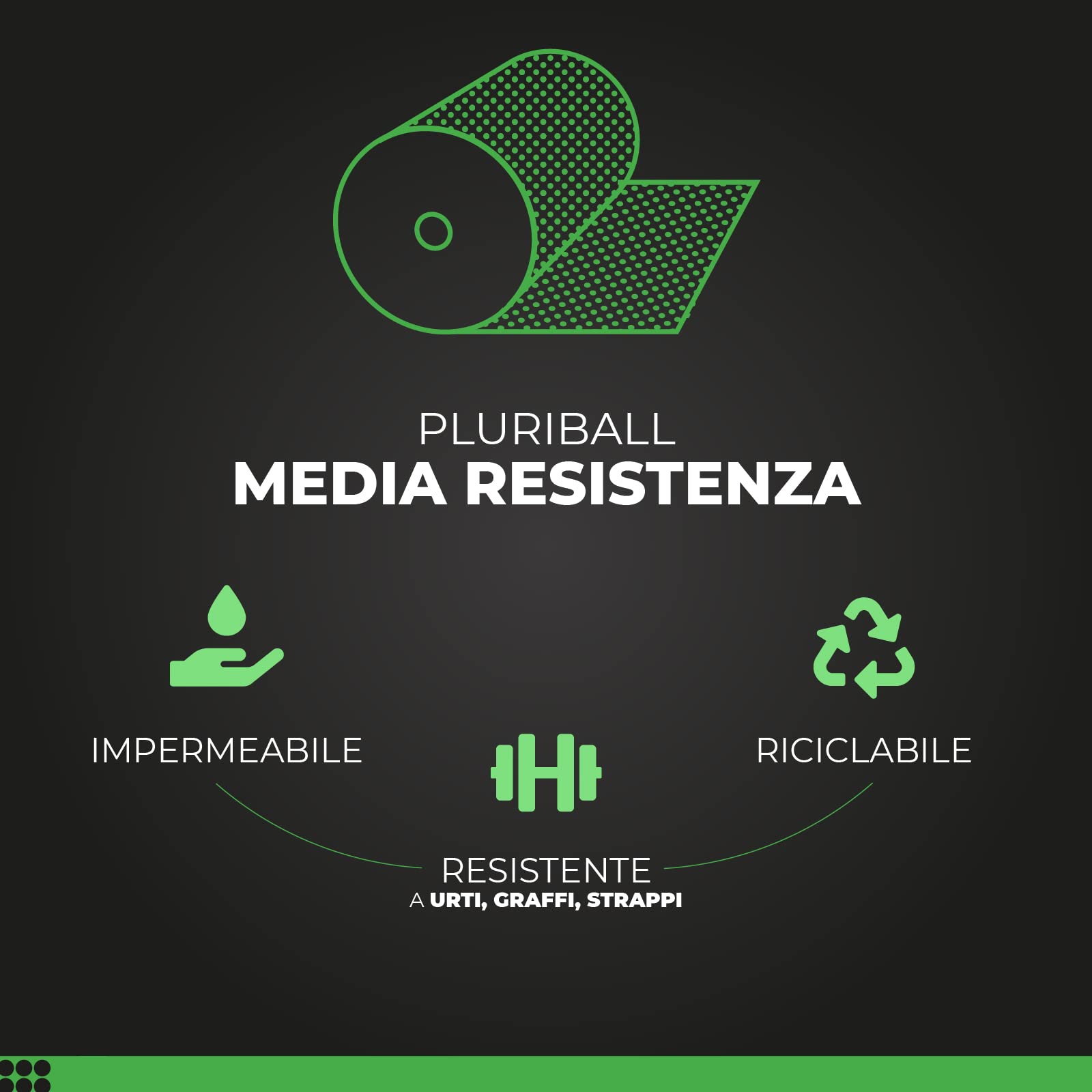 ImballaggiPer Rotolo Pluriball Media Resistenza 200cm x 150mt 80gr/mq, Bobina per Imballaggio e Spedizione, Ideale per Trasloco, Trasporto e Protezione Oggetti