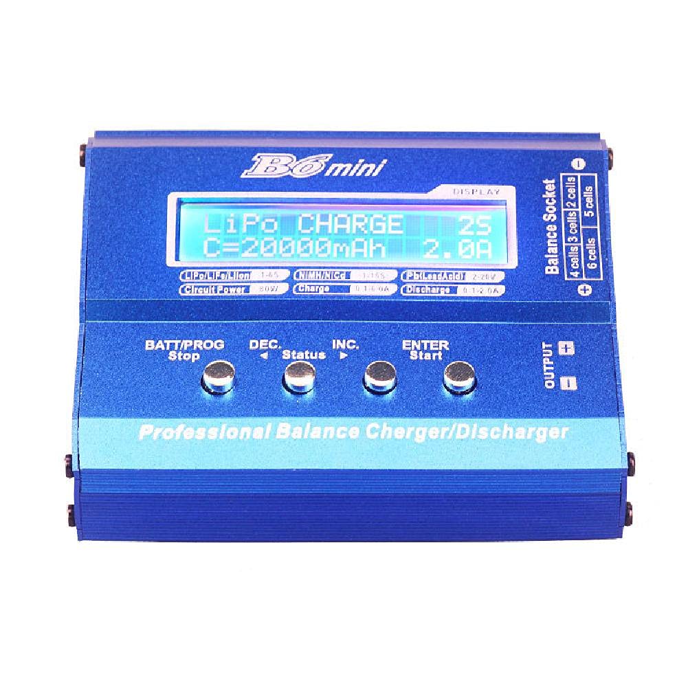 Caricatore multifunzionale 60W FPV B6 Mini Balance Charger/Scaricatore per RC carica batteria