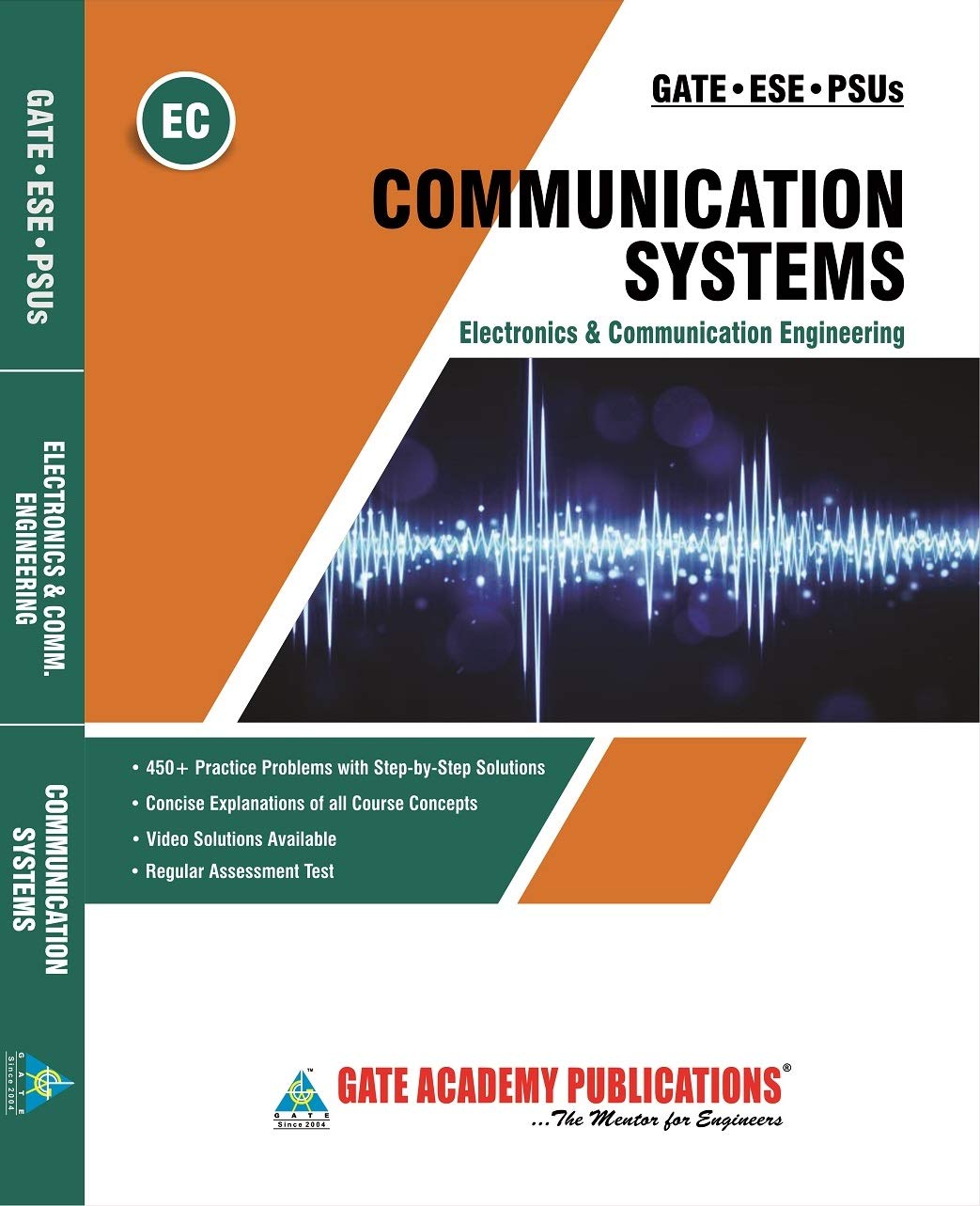 GATE Books: Gate Academy EC Communication Systems for GATE-ESE-PSUs Textbook Binding – 1 January 2019