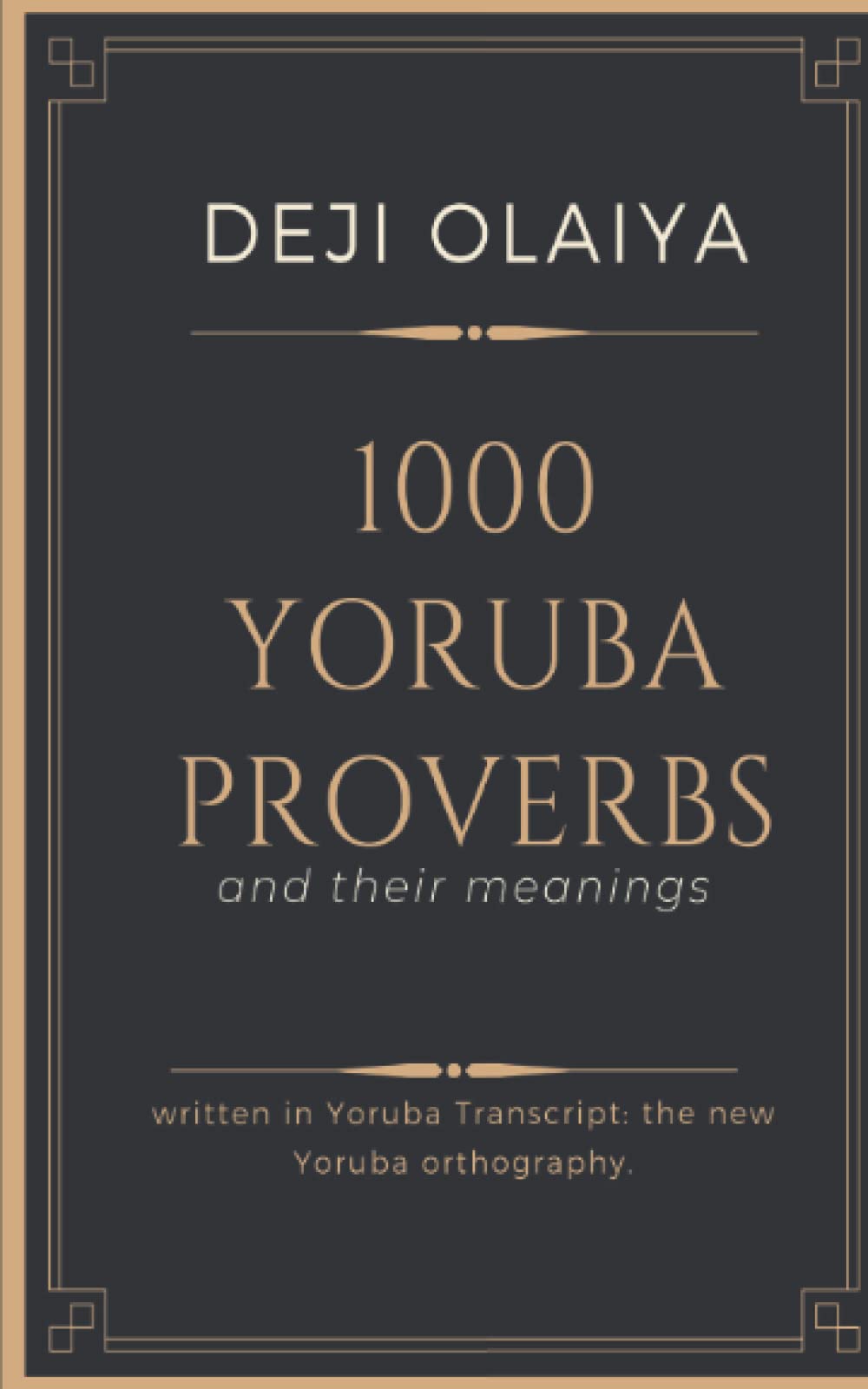 Buy 1000 Yoruba Proverbs And their meanings Online at desertcart INDIA