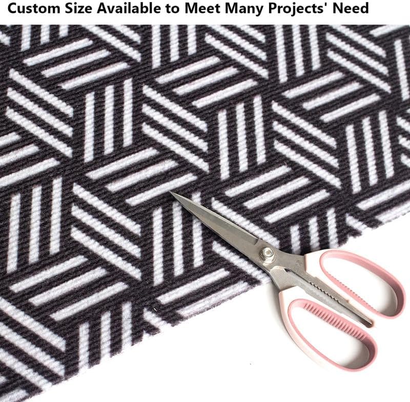 Hallway Runner Carpet Rug Non Slip Custom Size 2FTX6FT, Indoor Outdoor Waterproof Area Rug for Entryway, Kitchen, Garage, Stairs, Front Door, Laundry Room, Commercial Use