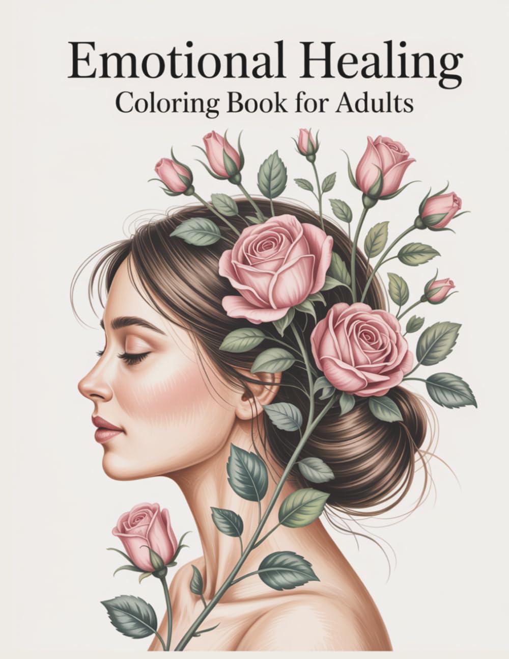 Emotional Healing Coloring Book for Adults: Gentle affirmations and calming floral designs to help release emotional pain, practice self-care, and begin the healing process.