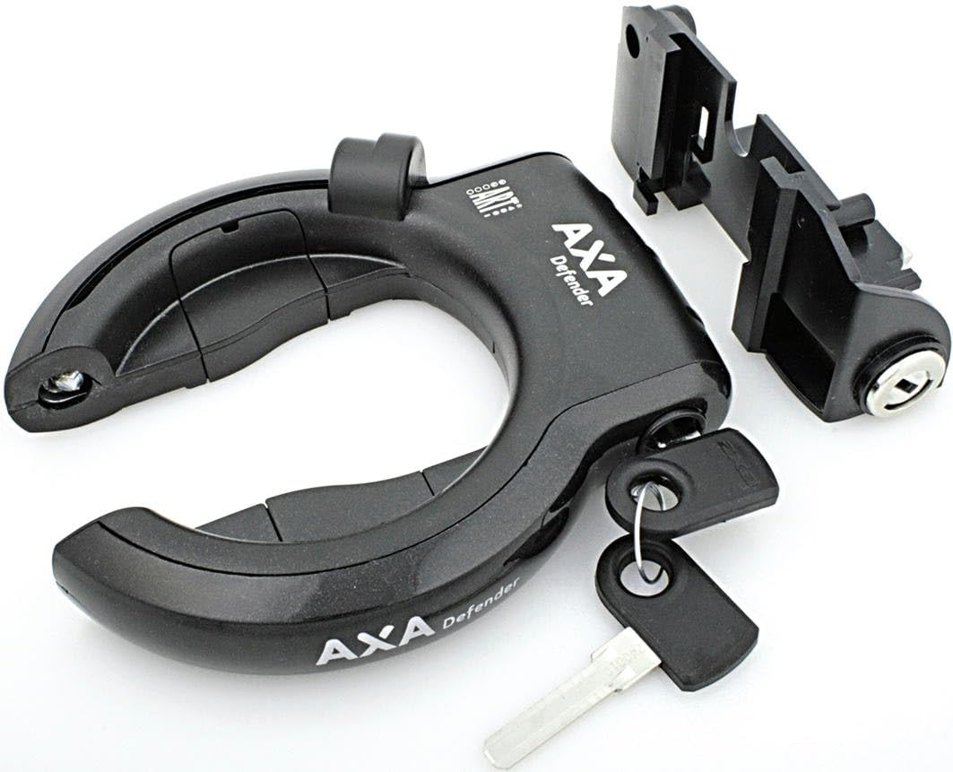 Cadenas Axa Defender Pour Cadre De Vélo + RLC 140 Et Sac De Transport