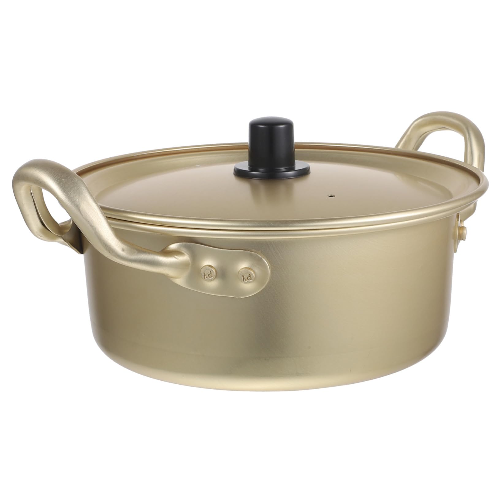 Ciieeo Practical Aluminum Cooking Pot Instant Noodle Pot Ergonomic Design Multi-function for Home Kitchen for Cooking Noodles Food Soups and More