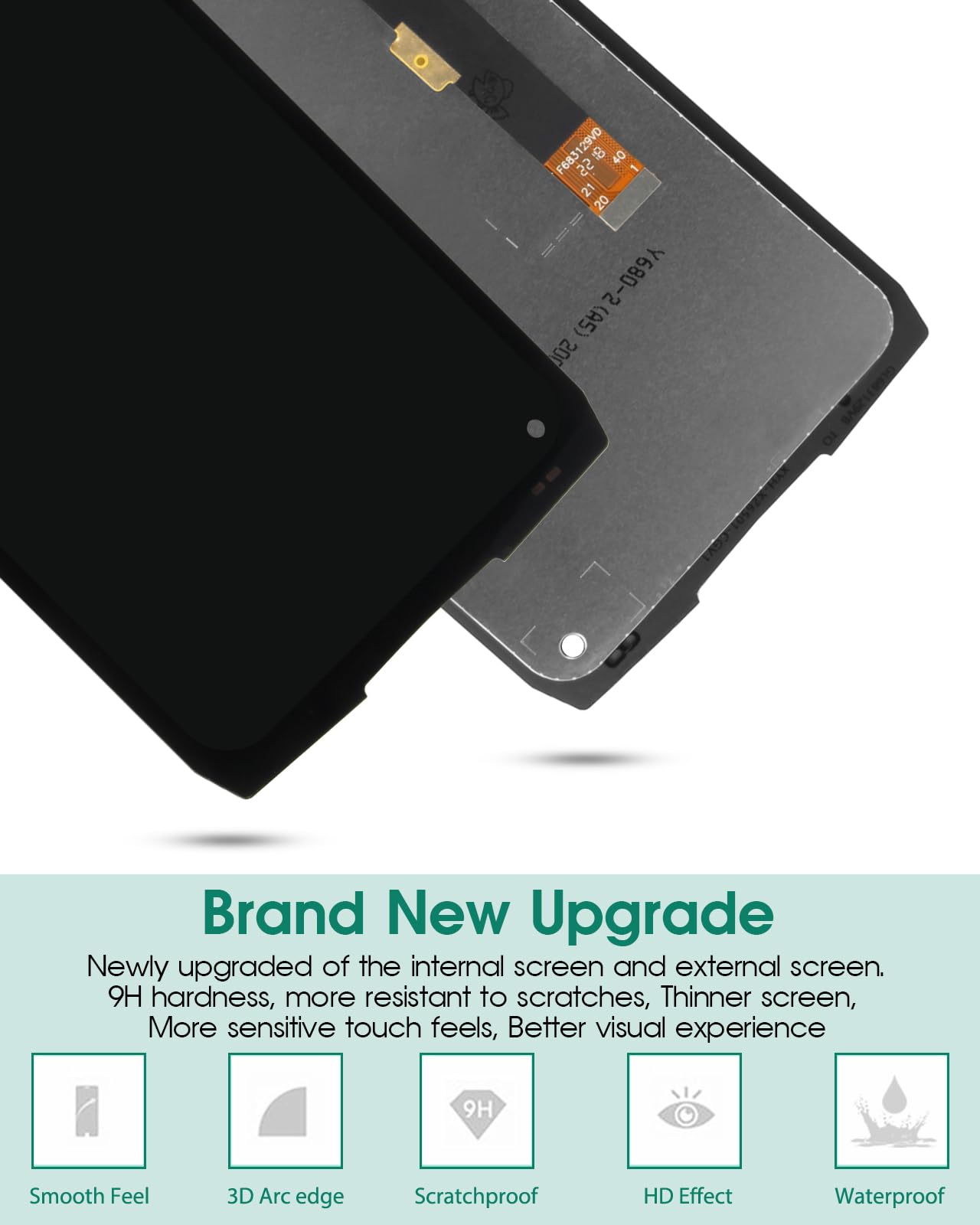 Écran Tactile LCD Neuf Pour Ulefone Power Armor 12/13/14/14 Pro - Compatible 6.52" Et 6.81" - Origine Chine