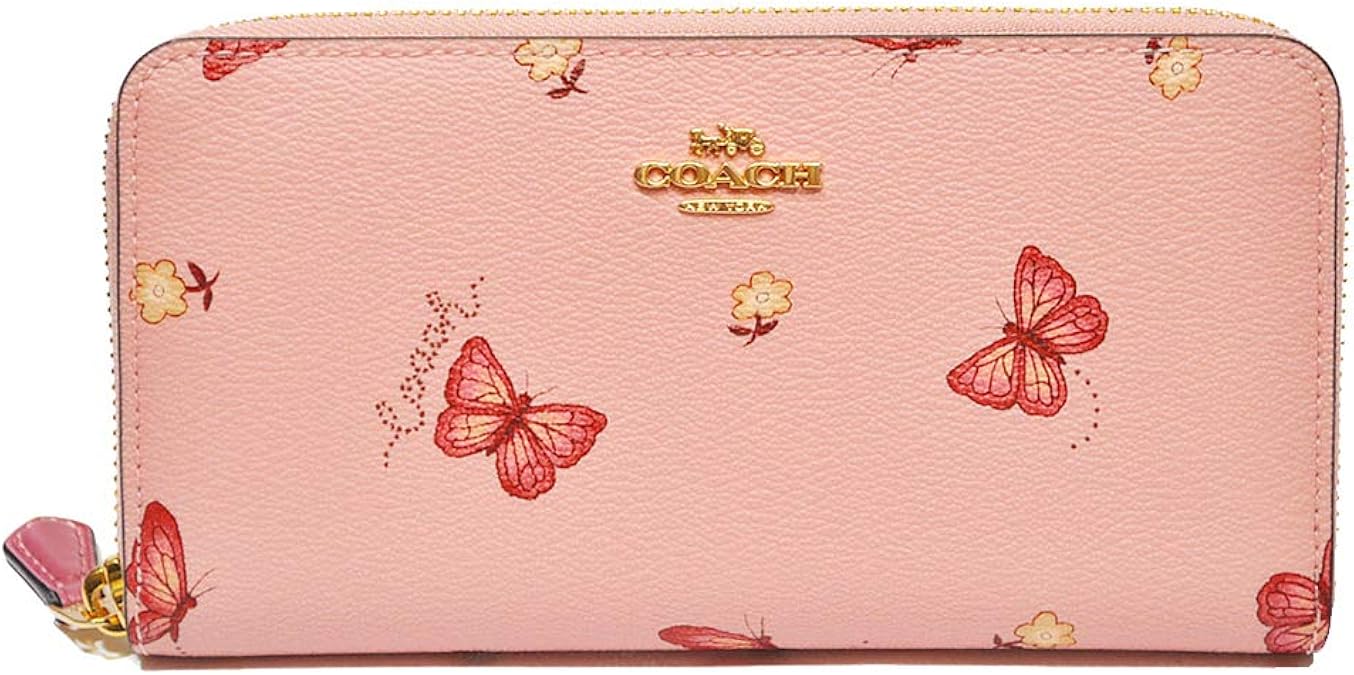 買い保障できる 新品‼️COACH‼️ ラウンドファスナー バタフライ